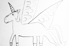 Unicorn (Color your own) - submitted by: Matt L