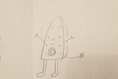 The steam ironman (Color your own) - submitted by: Sam L